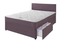 Forty Winks - Newington Comfort Zoned Small - Double 2 Drawer - Divan